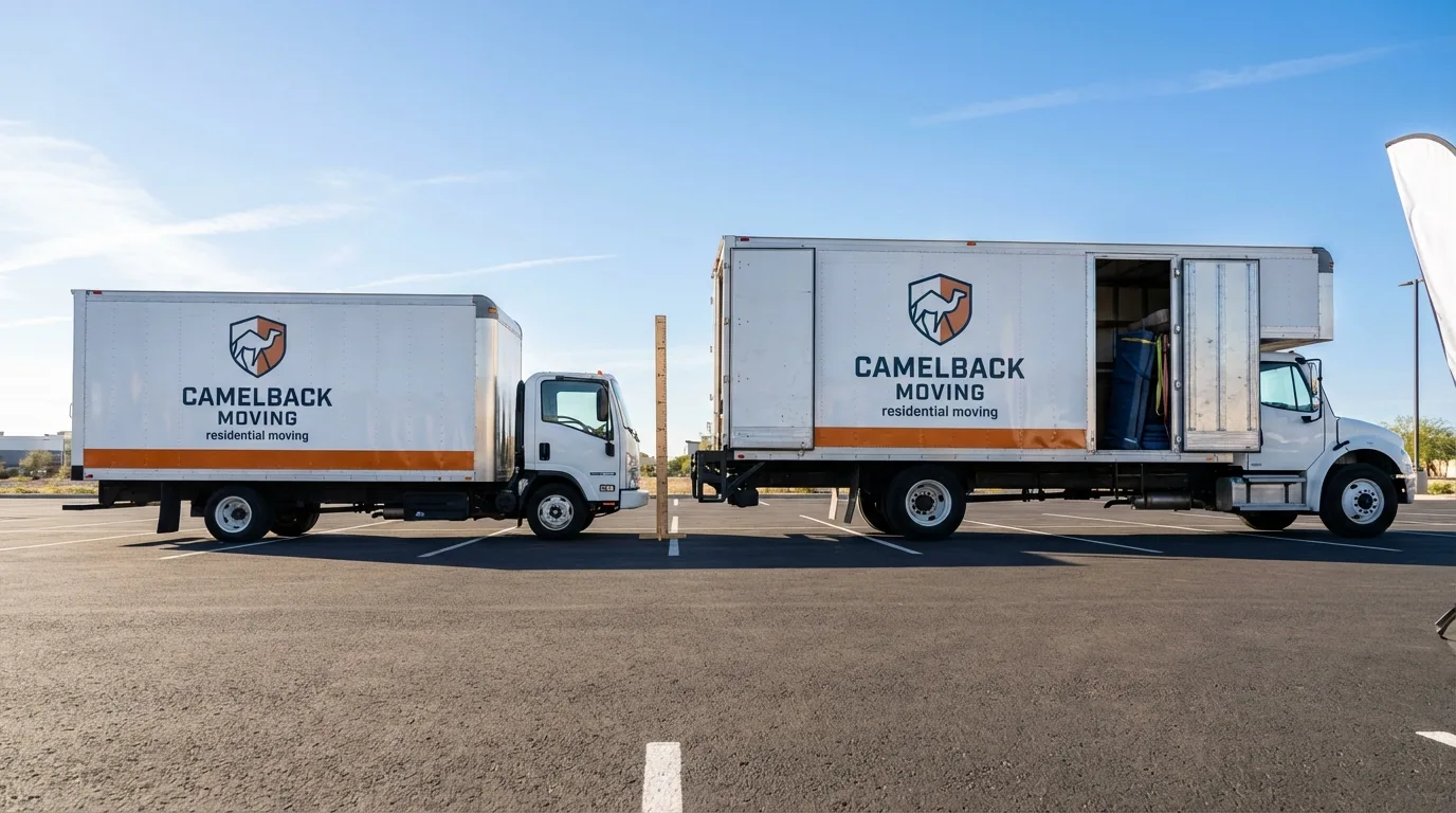 Moving truck size capacity guide in Bethel Island